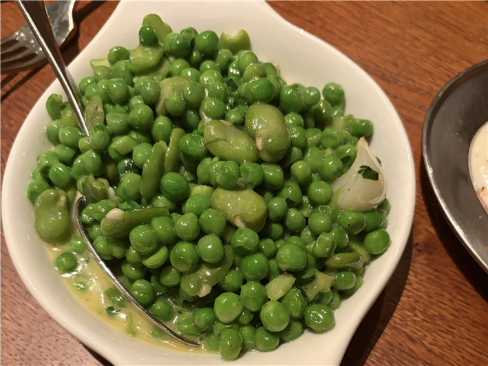 peas and beans